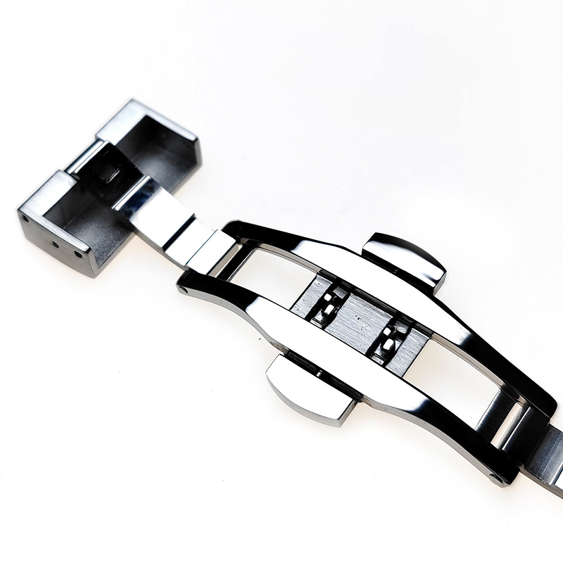 16mm 18mm 20mm 22mm fivela de  - Butterfly Clasp Deployant avaliação e preço