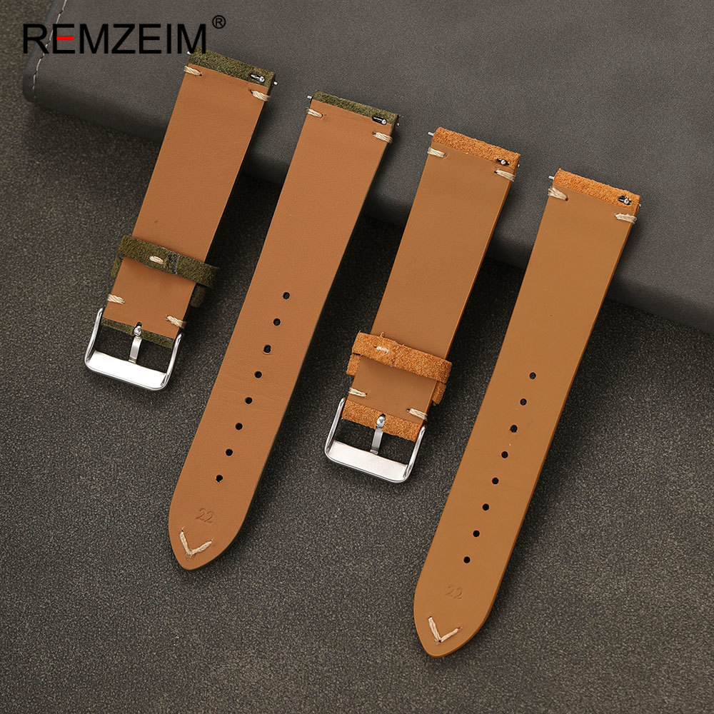 Pulseira de Relógio Unissex em - Suede Strap Watch avaliação e preço