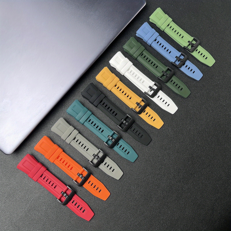 Pulseira de silicone de 22 mm  - Silicone Watch Band 22Mm avaliação e preço