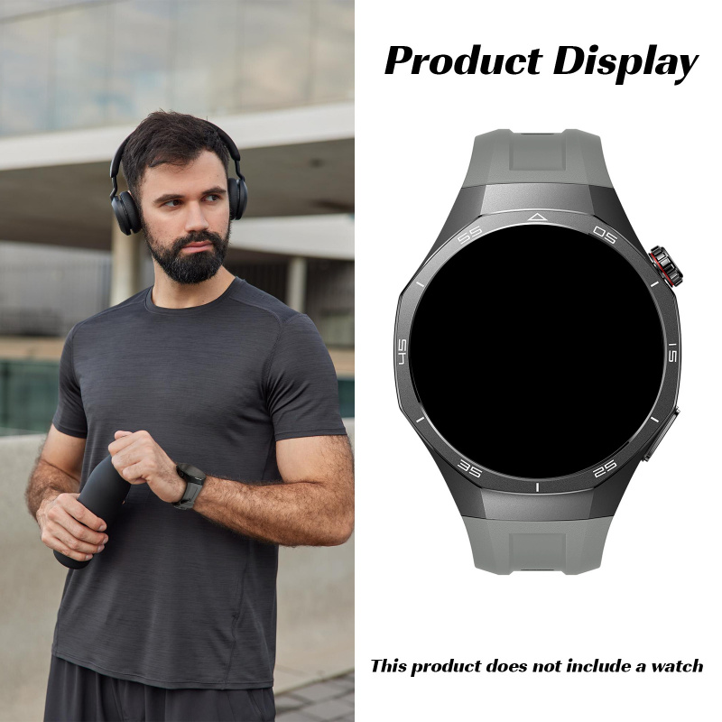Pulseira de silicone de 22 mm  - Silicone Watch Band 22Mm avaliação e preço