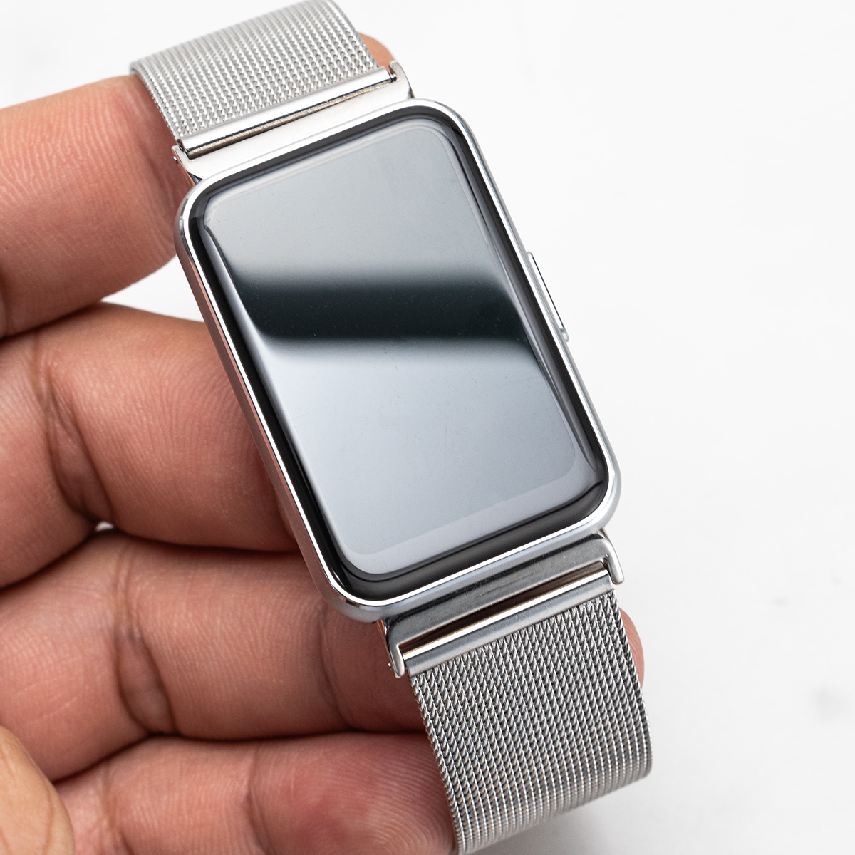 Pulseira de aço inoxidável par - Mesh Strap Metal avaliação e preço