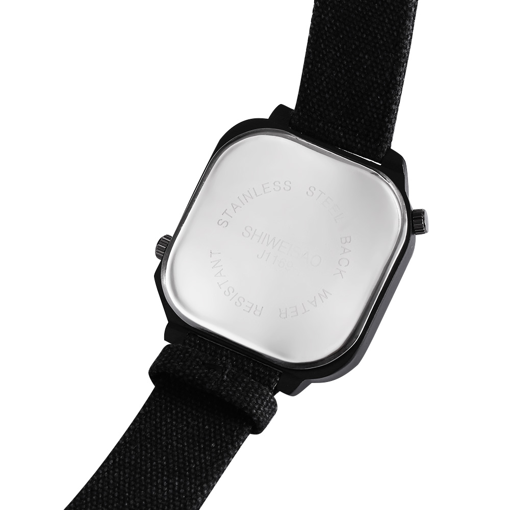 Relógios masculinos de quartzo - Canvas Strap Watch avaliação e preço