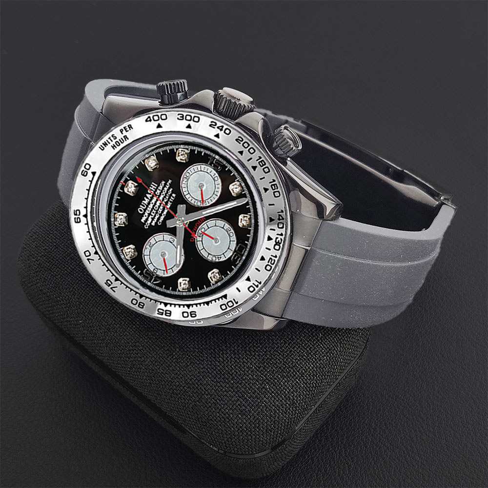 Luxo vk63 relógio 39.3mm quart - Stainless Bracelet Diver avaliação e preço