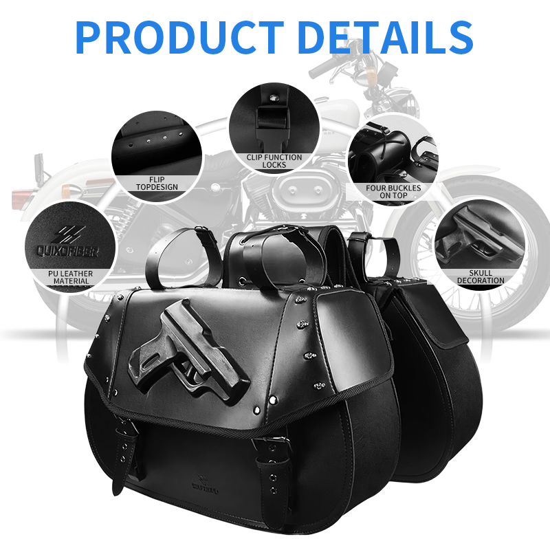 Bolsas Laterais Universais de  - Leather Strap Quick Release avaliação e preço