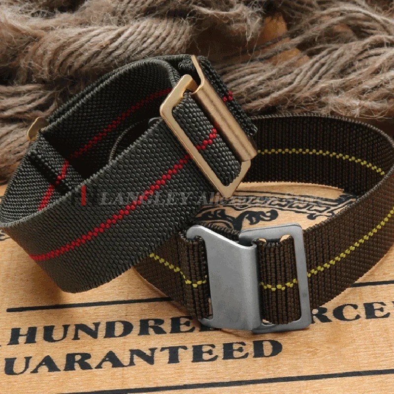 Faixa de relógio de náilon elá - Parachute Strap Elastic avaliação e preço