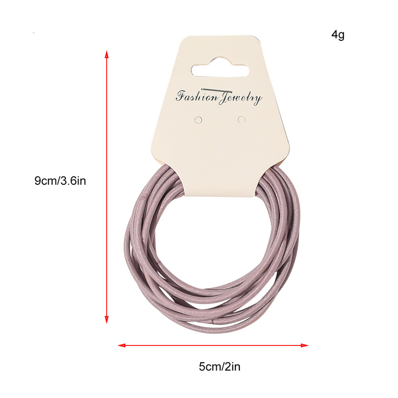 10pcs mulheres meninas simples - Silicone Band Women avaliação e preço