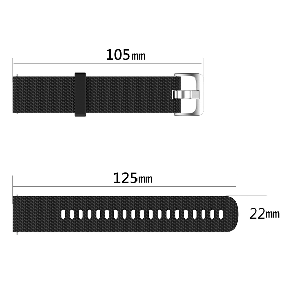 Pulseira de relógio de 22mm pa - Silicone Watch Band 22Mm avaliação e preço