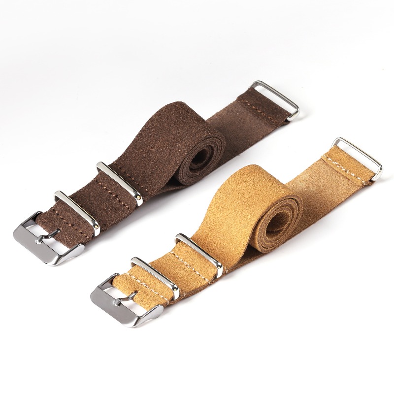 20mm 22mm universal militar re - Suede Strap Watch avaliação e preço