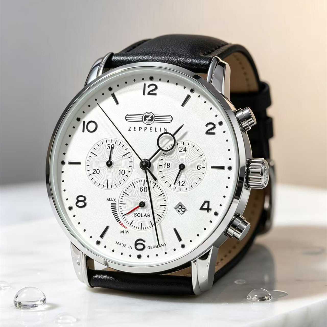 Relógio Masculino Zeppelin Air - Leather Watch Band Men avaliação e preço