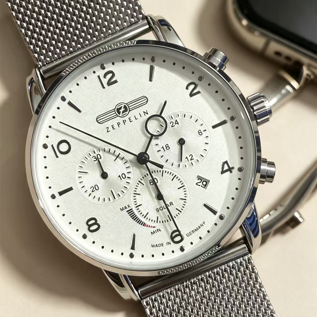 Relógio Masculino Zeppelin Air - Leather Watch Band Men avaliação e preço