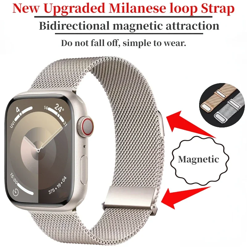 Atualizar pulseira de laço mil - Milanese Loop Magnetic avaliação e preço