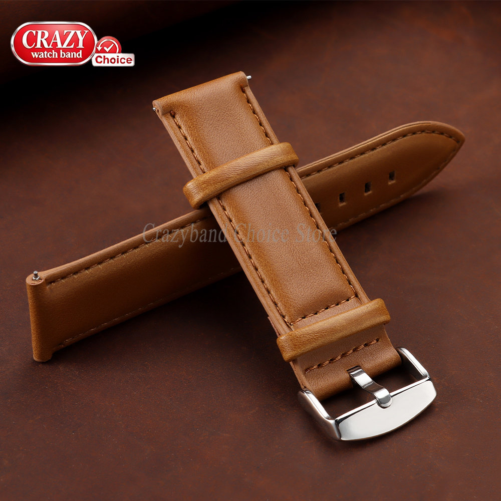 Pulseira de Couro Encerado par - Leather Strap Quick Release avaliação e preço