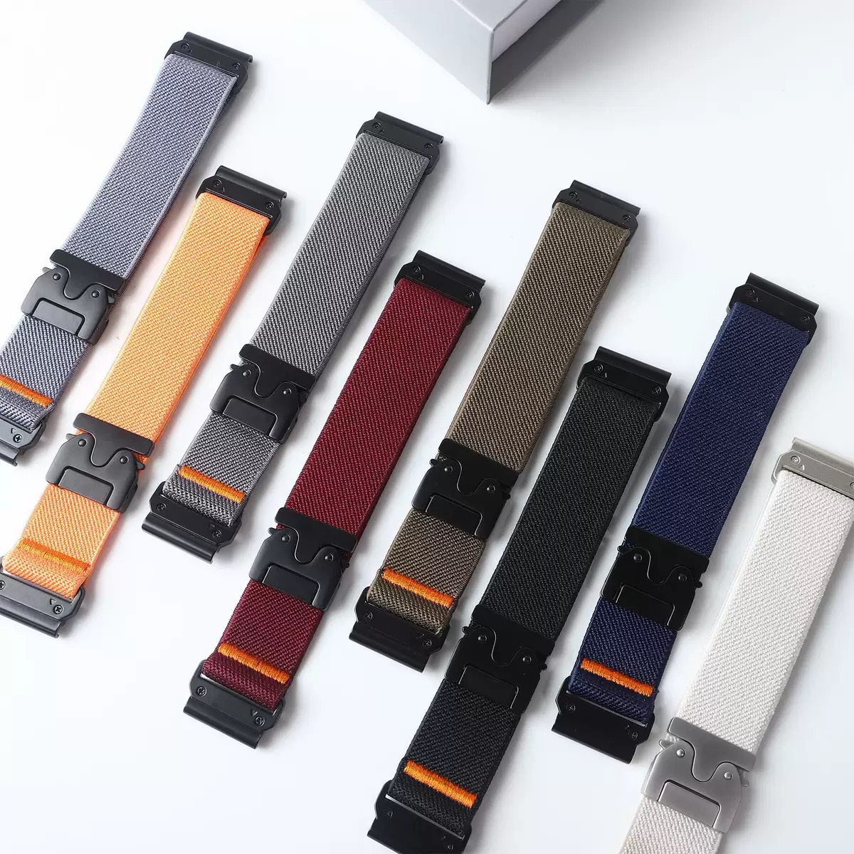 Pulseira de Nylon Elástica de  - Parachute Strap Elastic avaliação e preço