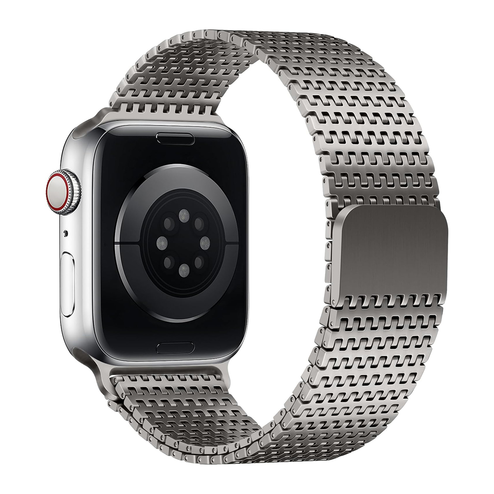 Pulseira de titânio para apple - Milanese Loop Magnetic avaliação e preço