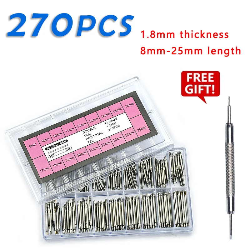 270 peças/conjunto de Pinos de - Spring Bar Tool Set avaliação e preço