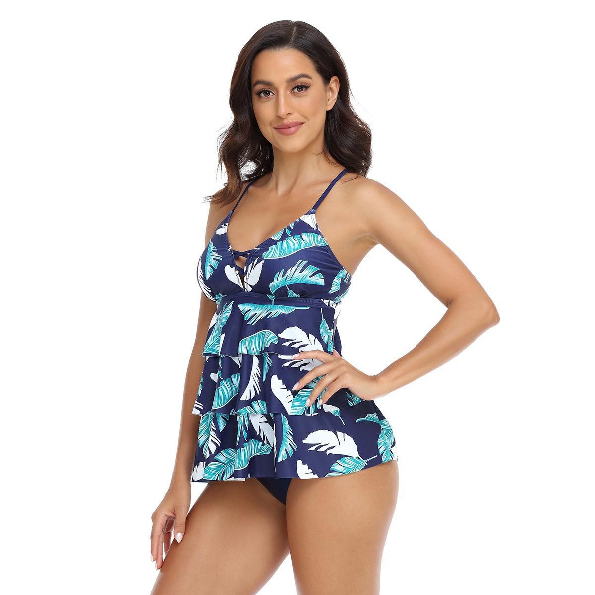 Tankini feminino com estampa d - Tropic Strap Vintage avaliação e preço