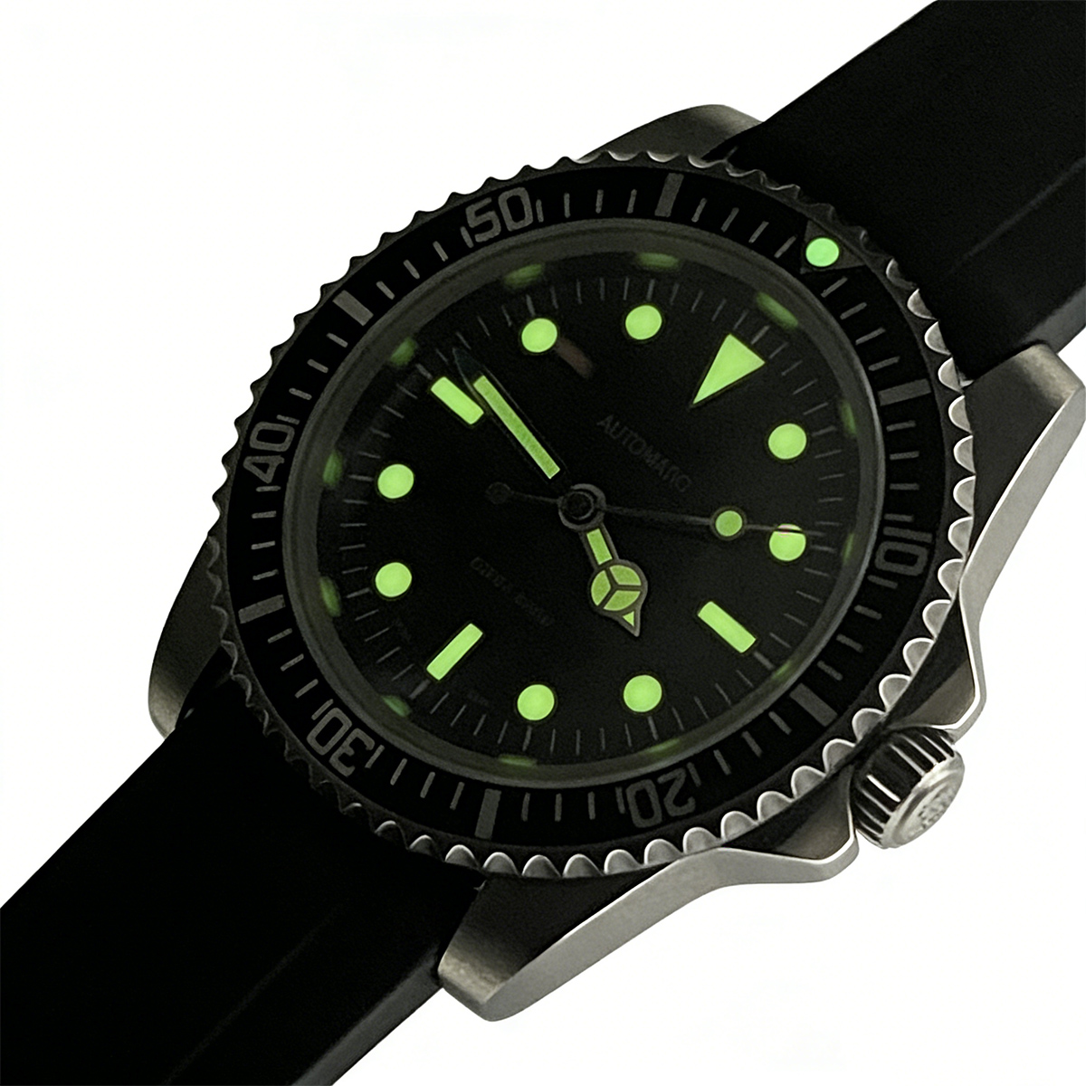 Relógio Retro Diver de 39,5mm  - Tropic Strap Vintage avaliação e preço