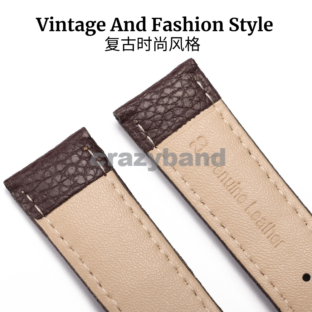 Pulseira de relógio de couro p - Suede Strap Watch avaliação e preço